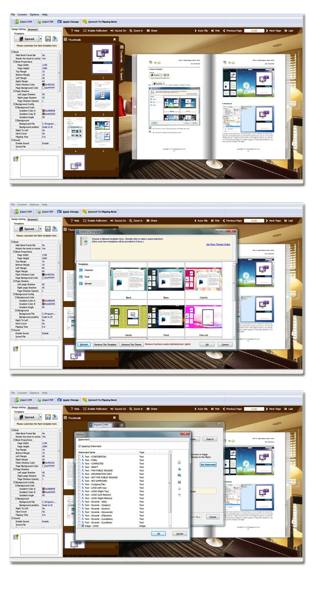 Windows 7 CHM to Flash Converter 2.7 full