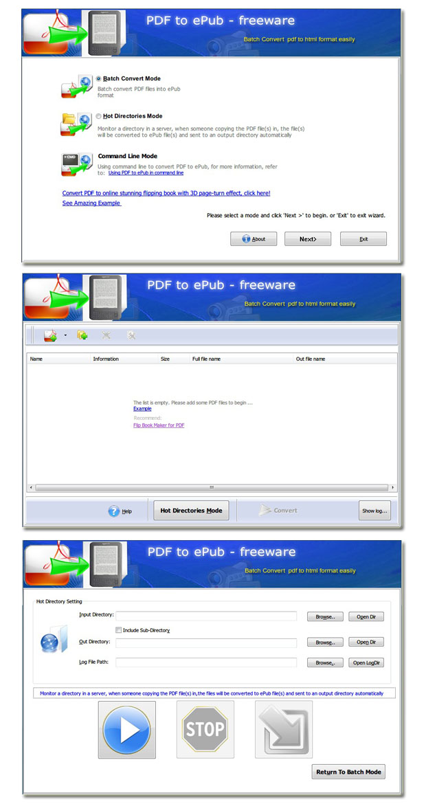 Flash Converter Free PDF to ePub 2.7 full