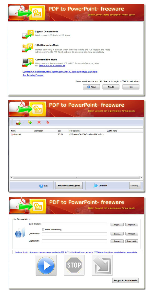 Windows 8 Flash Converter Free PDF to PPT full