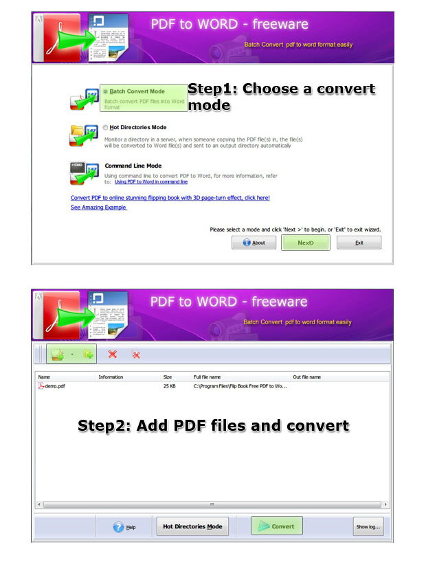 Windows 8 Flash Converter Free PDF to Word full