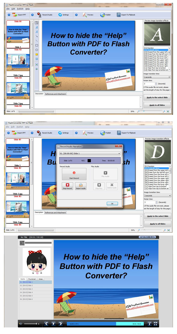 A-PDF Flash PowerPoint