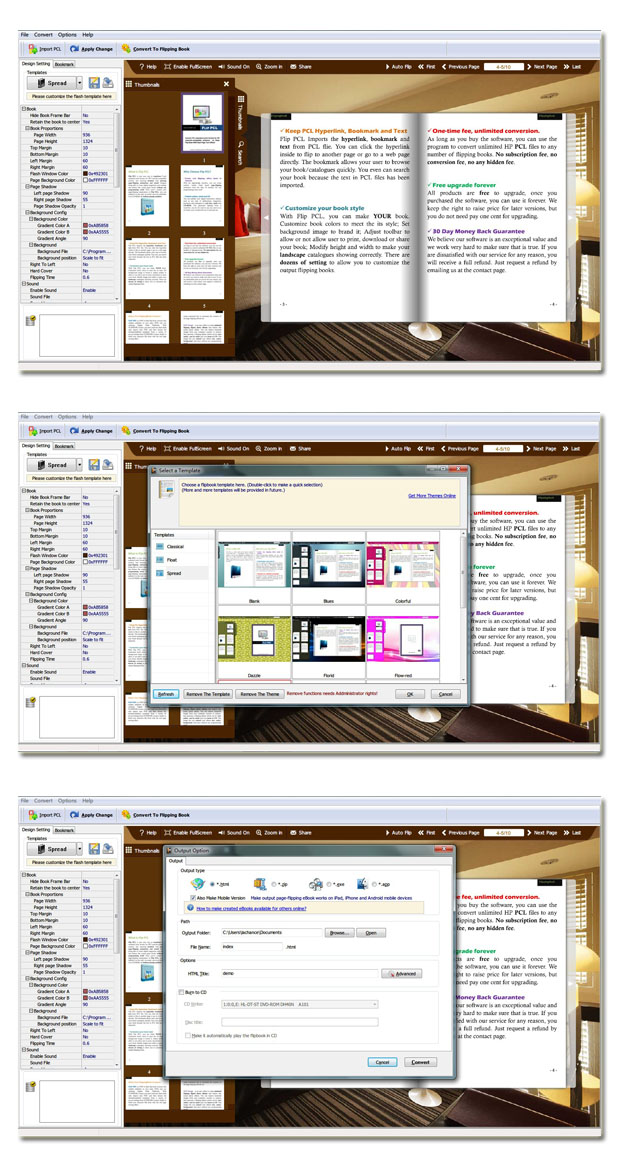 Windows 7 PCL to Flash Converter 2.7 full