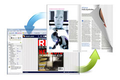Realistic page flip effect, user Friendly interface