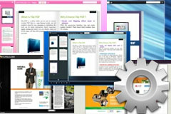 Customize flip flash publication templates